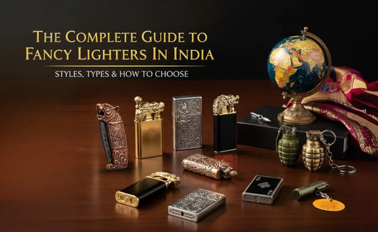 Fancy lighters in India – different styles and types with tips on how to choose.