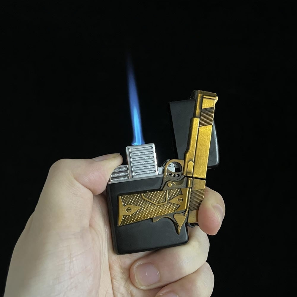 Premium Metal Lighter with Adjustable Flame – Ideal for Outdoor Use| Not That High