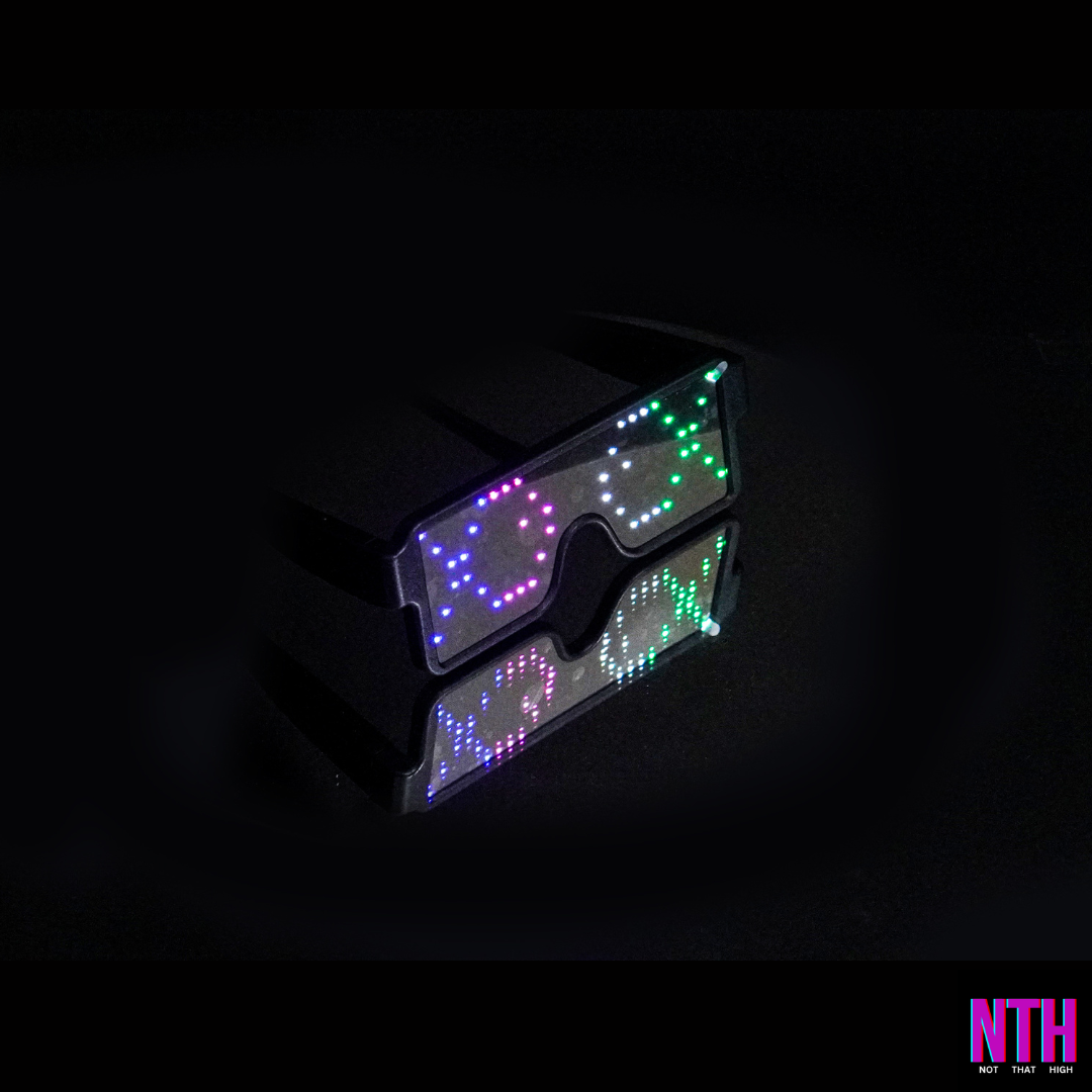 NTH Rizzgod: LED Glow Glasses | Not That High