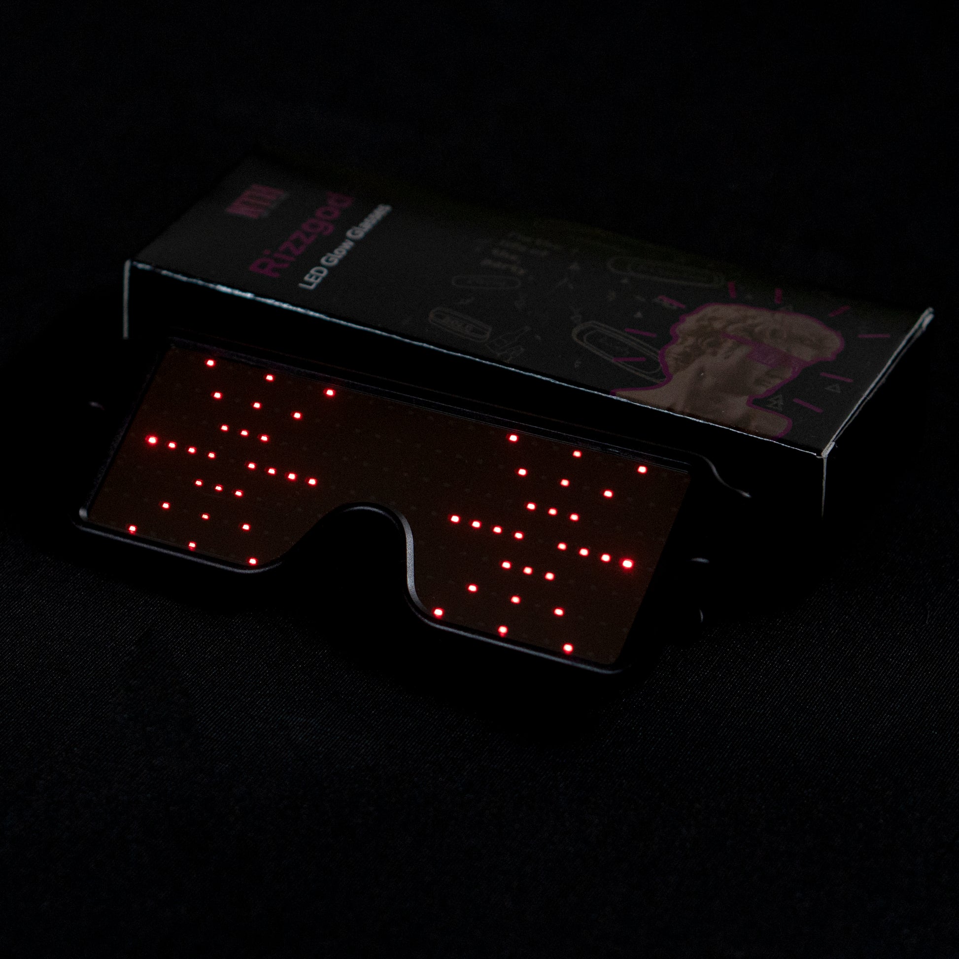 NTH Rizzgod: LED Glow Glasses | Not That High