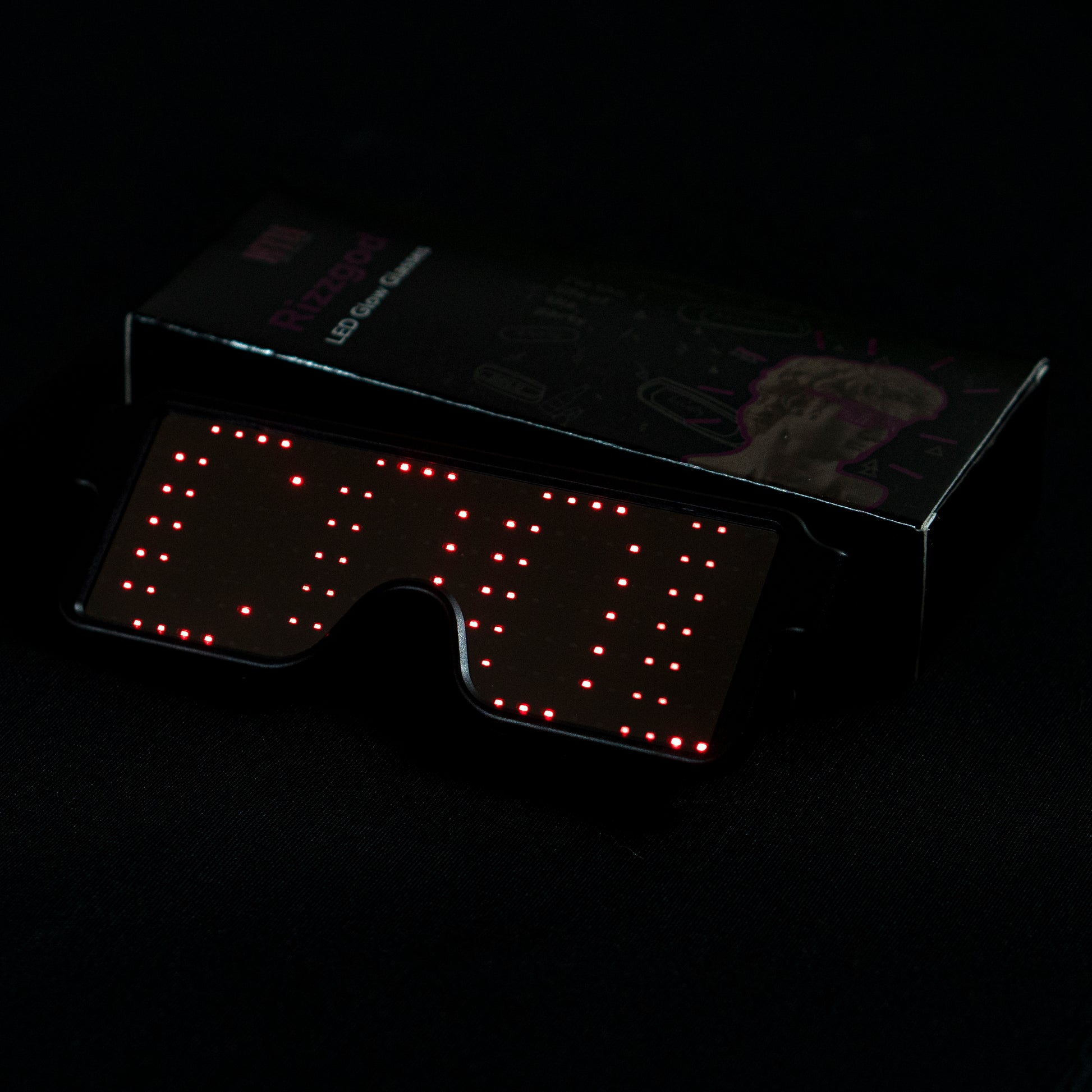 NTH Rizzgod: LED Glow Glasses | Not That High