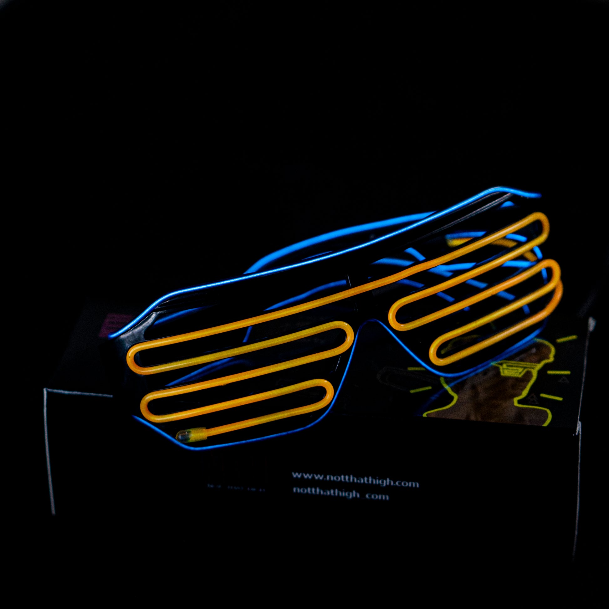 NTH Alpha: Neon party Glasses | Not That High