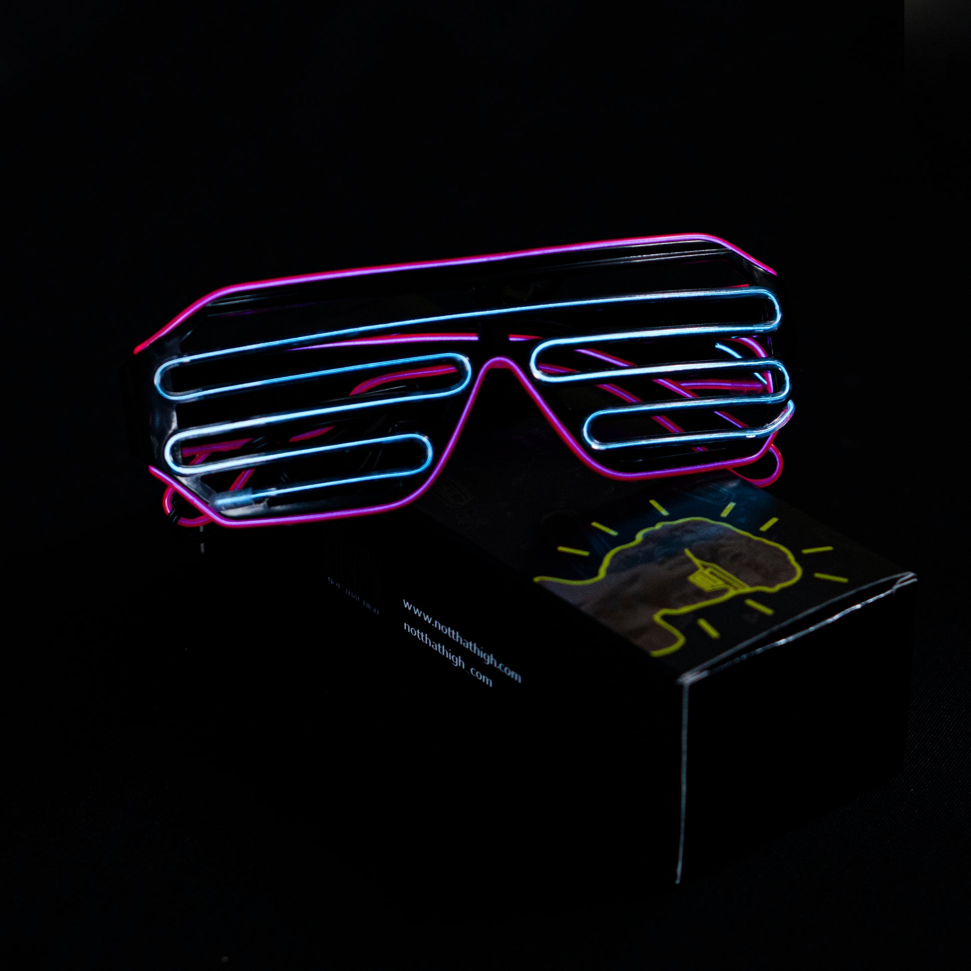 NTH Alpha: Neon party Glasses | Not That High