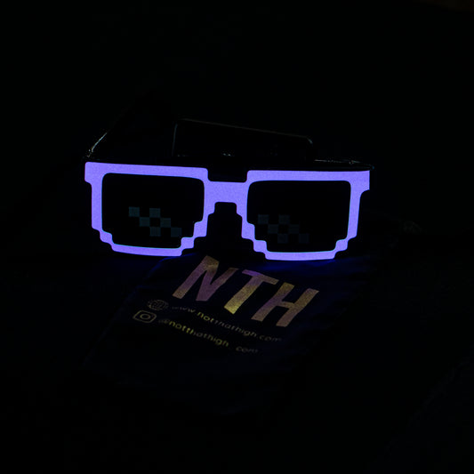 NTH Neon Pixel Shades | Not That High