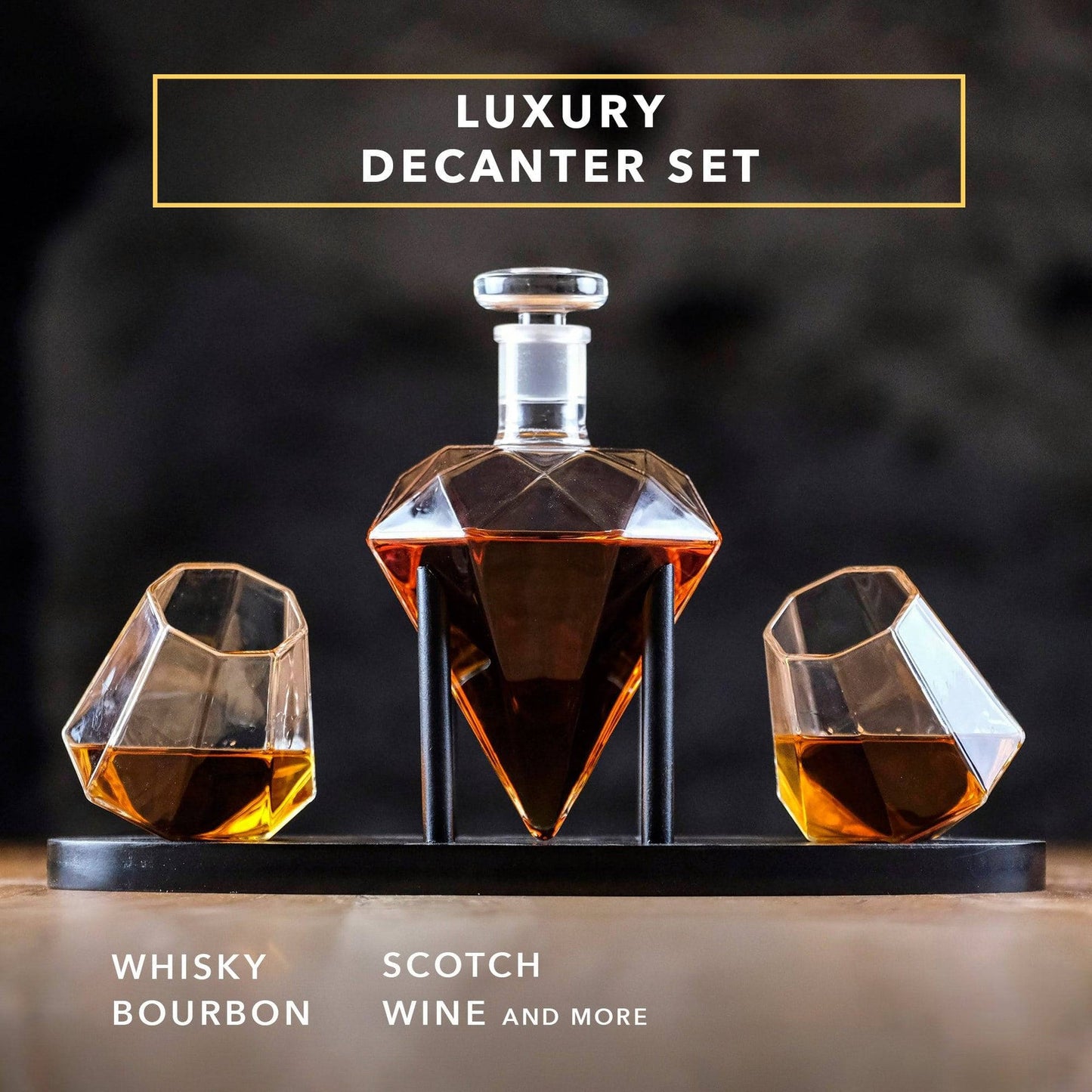 NTH Diamond Decanter Set | Not That High
