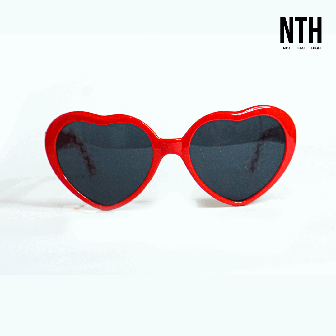 NTH Aurora- Heart Defraction Glasses | Not That High