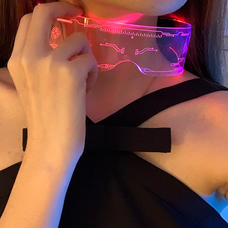 NTH Cyberpunk Futuristic Glasses | Not That High
