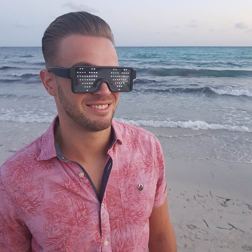 NTH Rizzgod: LED Glow Glasses | Not That High