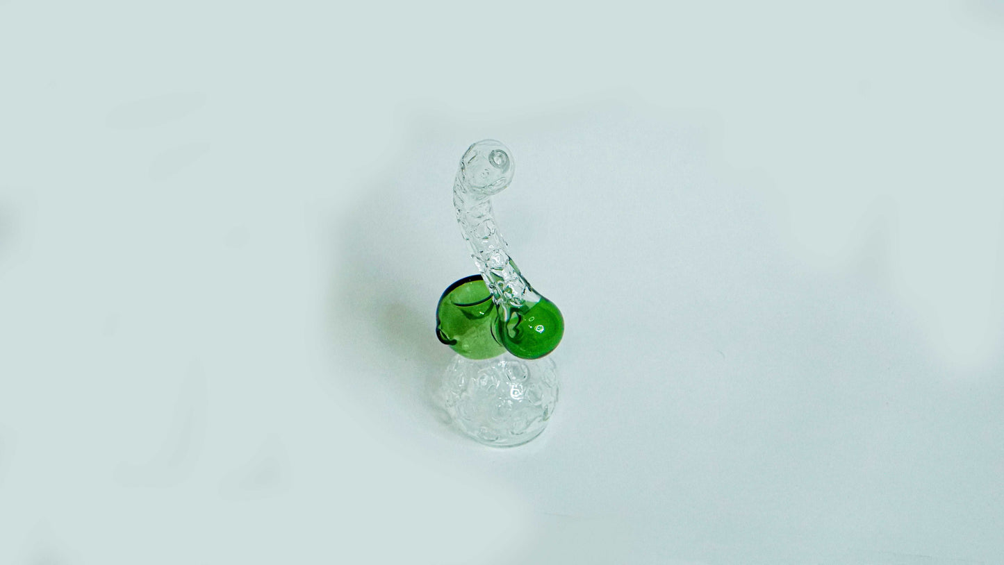 Onlybongs Double Chamber Glass Ornament | Not That High