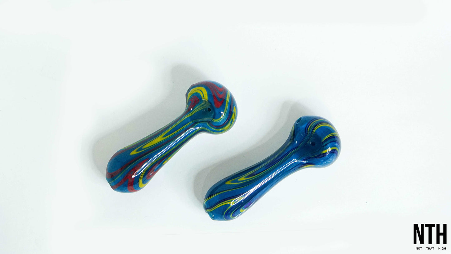OnlyBongs Swirl Glass Pipe | Not That High