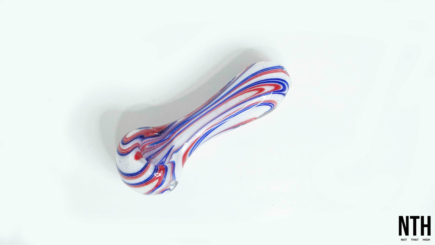 OnlyBongs Swirl Glass Pipe | Not That High