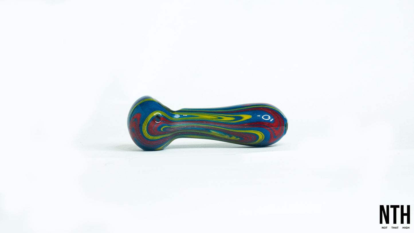 OnlyBongs Swirl Glass Pipe | Not That High