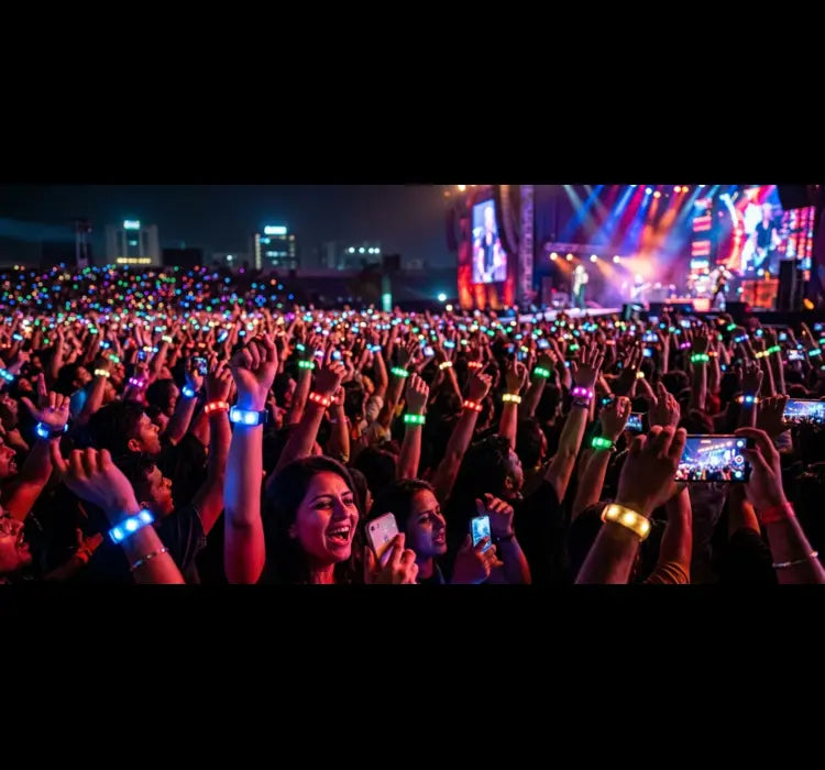 How LED Wristbands Could Transform Concerts Like Karan Aujla's Delhi Show