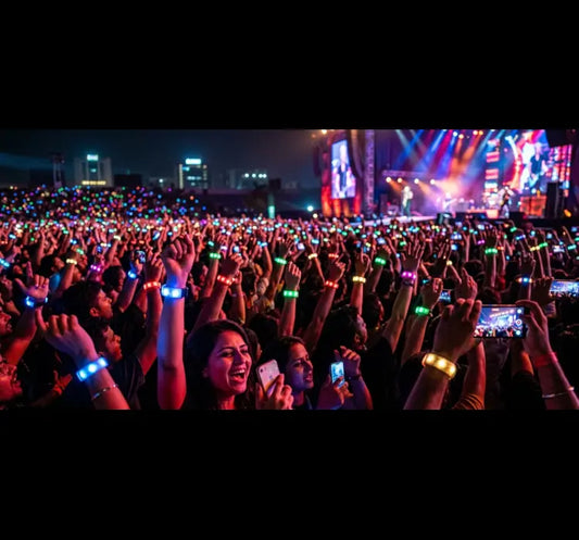 How LED Wristbands Could Transform Concerts Like Karan Aujla's Delhi Show