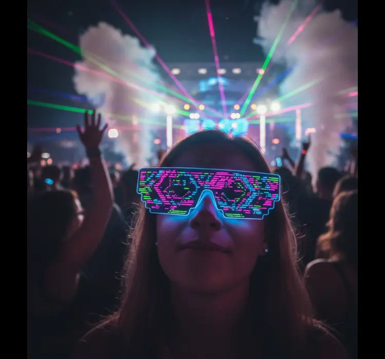 Sound Reactive Glasses: Must-Have for DJ Nights