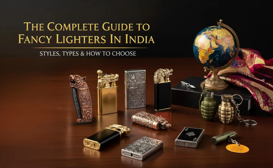 Fancy lighters in India – different styles and types with tips on how to choose.