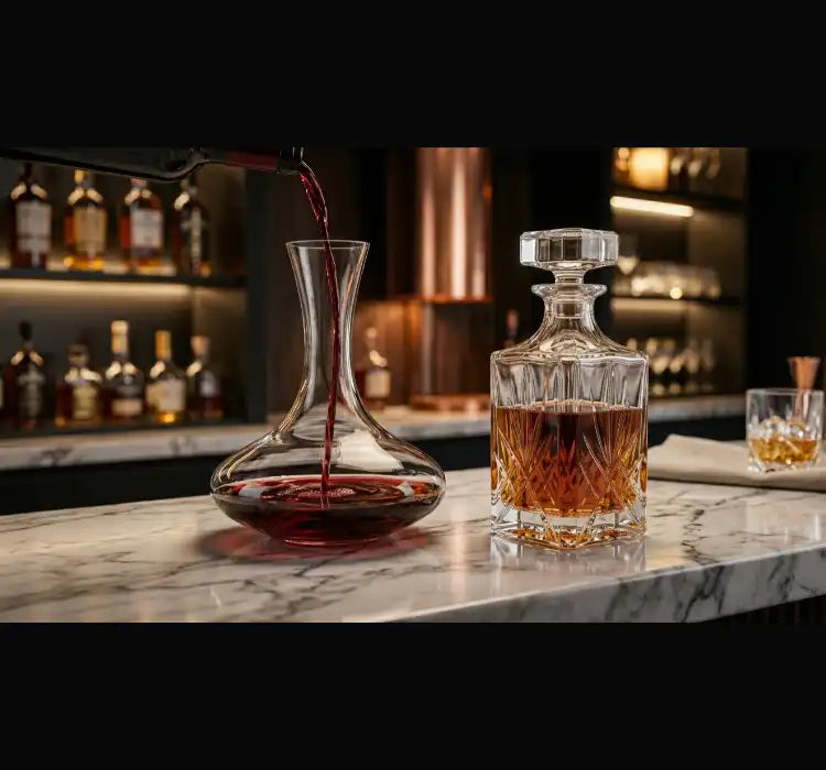 How to Choose the Perfect Decanter for Whiskey, Wine & Scotch