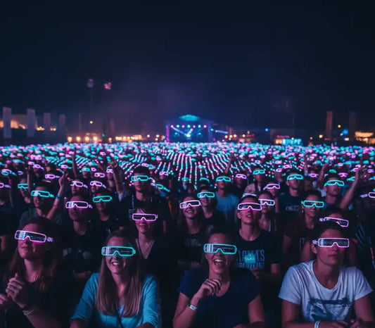 How Bluetooth LED Glasses Transform Night Events