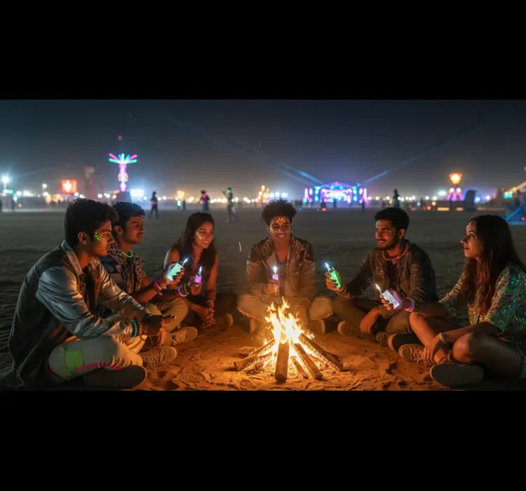 The Night Owl's Kit: Glow-in-the-Dark & LED Lighters for Festival Season