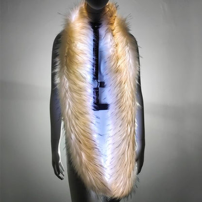 NTH LED Glow Scarf – Colorful Party Prop for Clubs, Festivals, Raves & Events