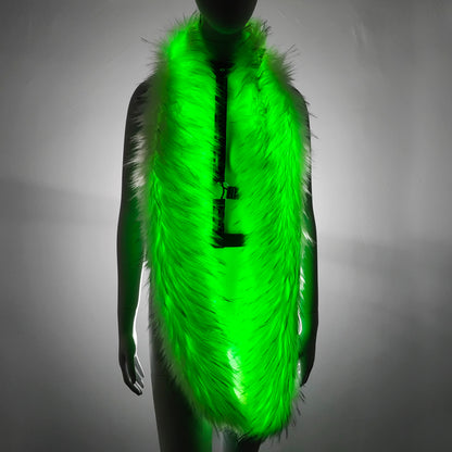 NTH LED Glow Scarf – Colorful Party Prop for Clubs, Festivals, Raves & Events