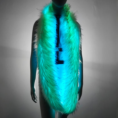 NTH LED Glow Scarf – Colorful Party Prop for Clubs, Festivals, Raves & Events