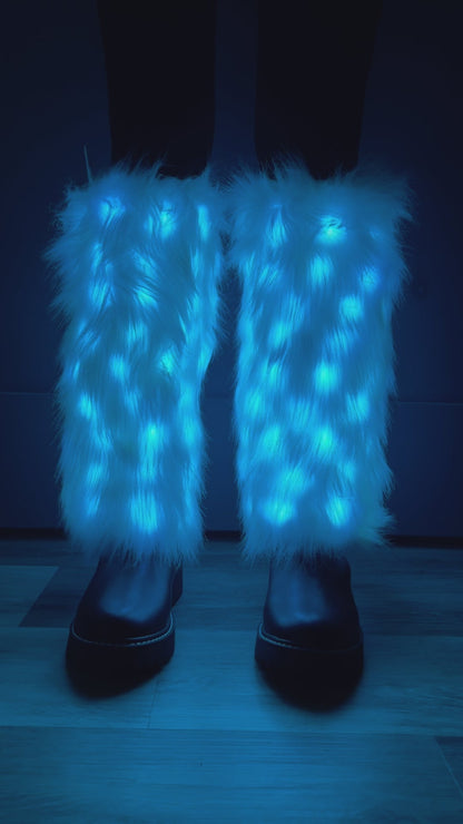 NTH LED Leg Warmers – Light-Up Party Accessories for Clubs, Raves, Festivals & Dance Events