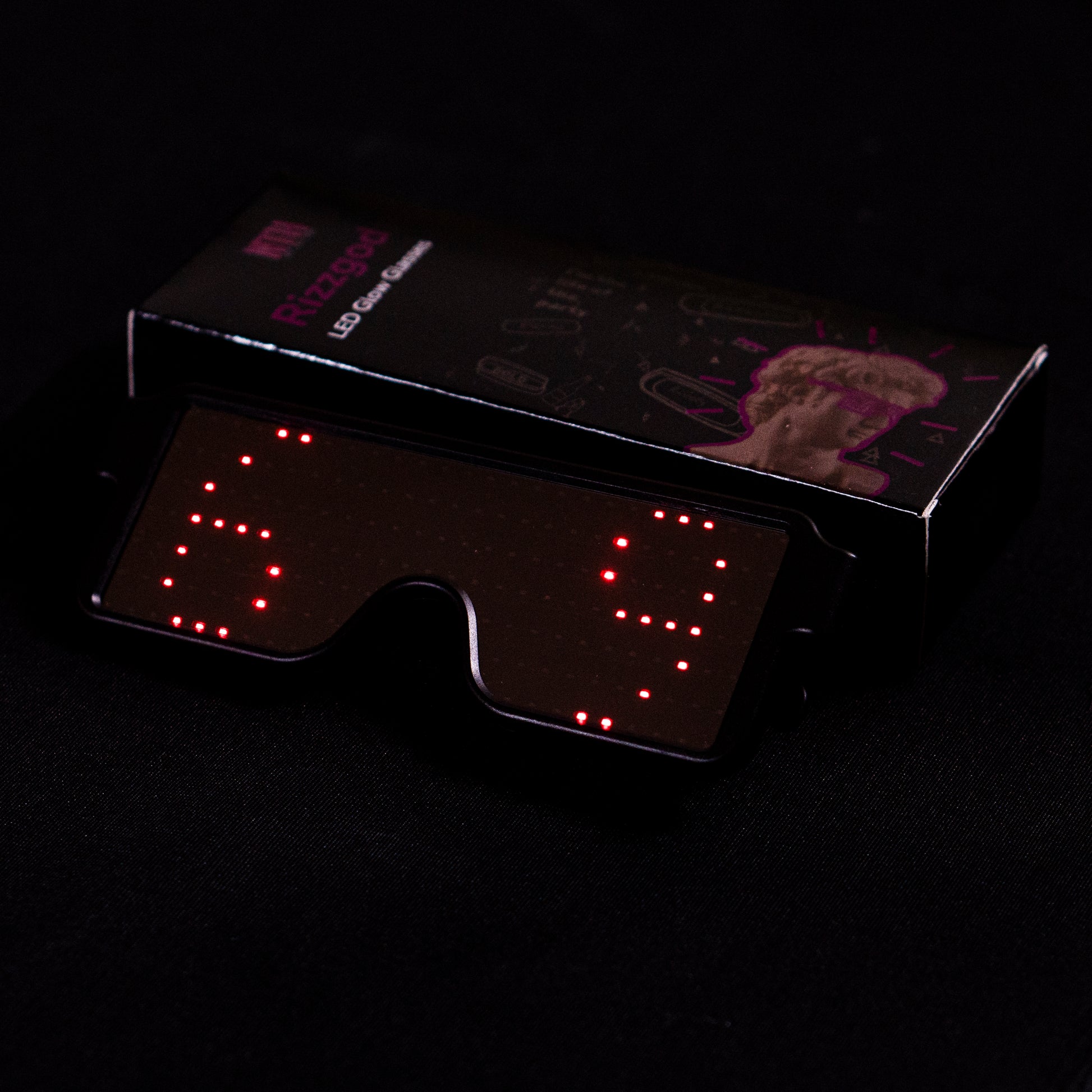 NTH Rizzgod: LED Glow Glasses | Not That High