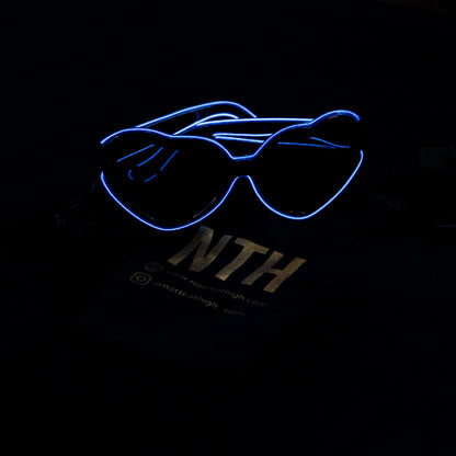 NTH LED Heart Sunglasses | Not That High