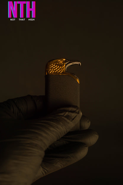 NTH Advenga Eagle Head Shape Lighter – Power Forged in Metal