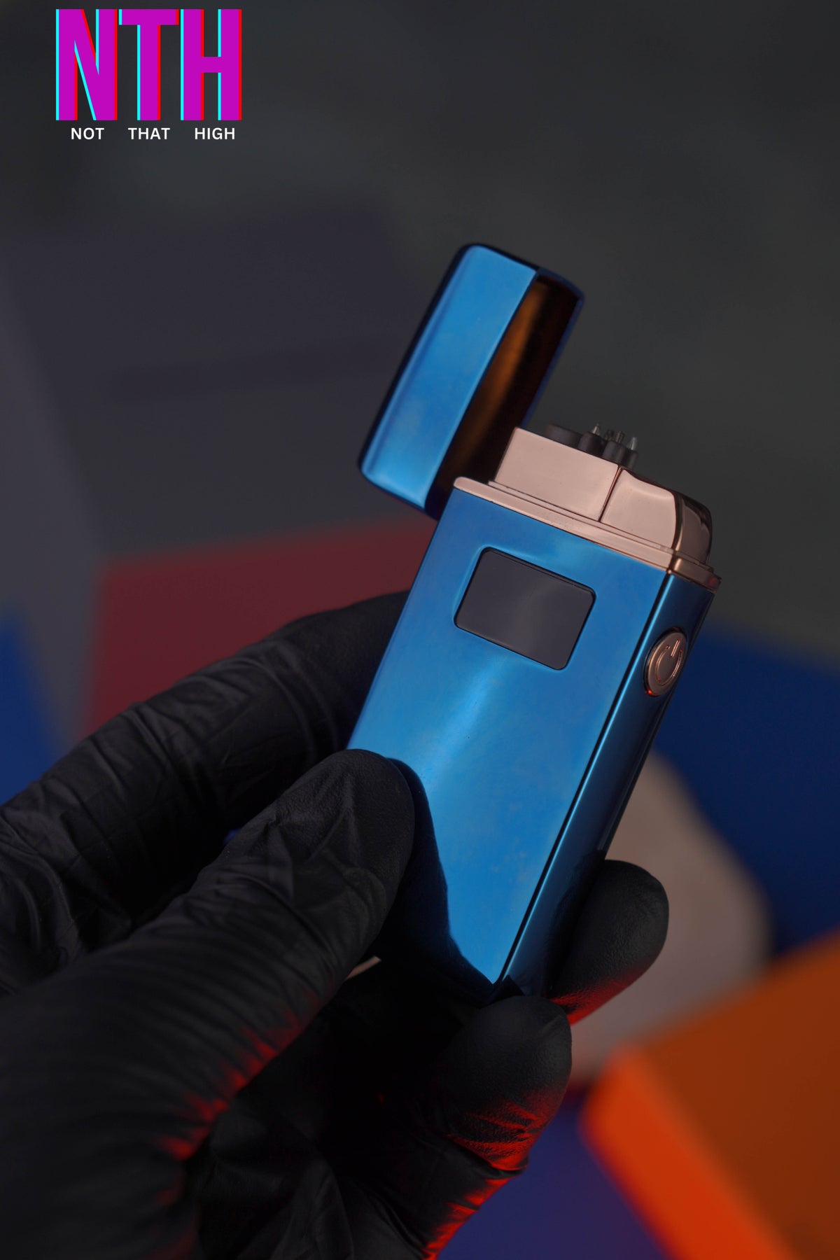 NTH Blue Rechargeable Electric Arc Lighter