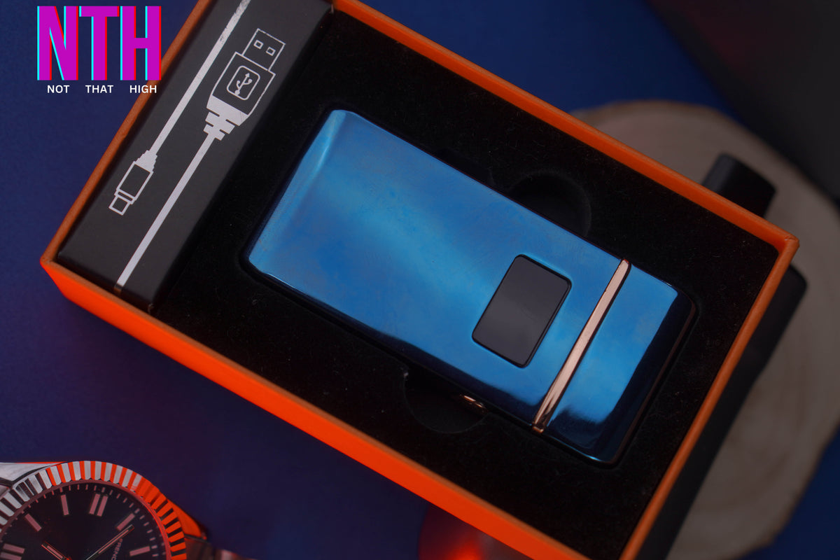 NTH Blue Rechargeable Electric Arc Lighter