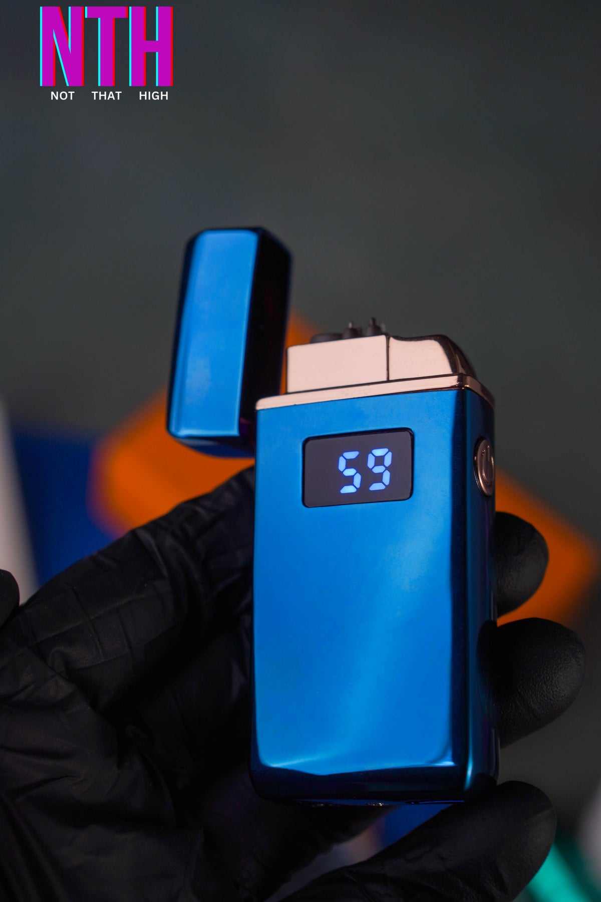 NTH Blue Rechargeable Electric Arc Lighter