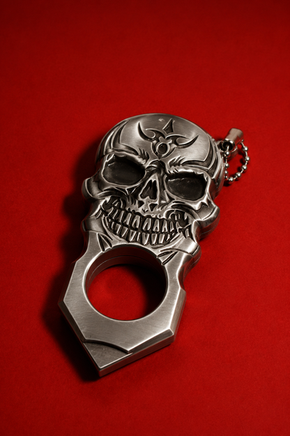 NTH Skull Shaped Butane Keychain Lighter