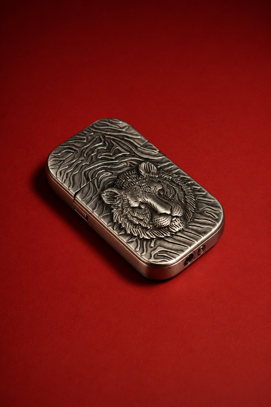 NTH Tiger Eye Emblem (Gold) Lighter