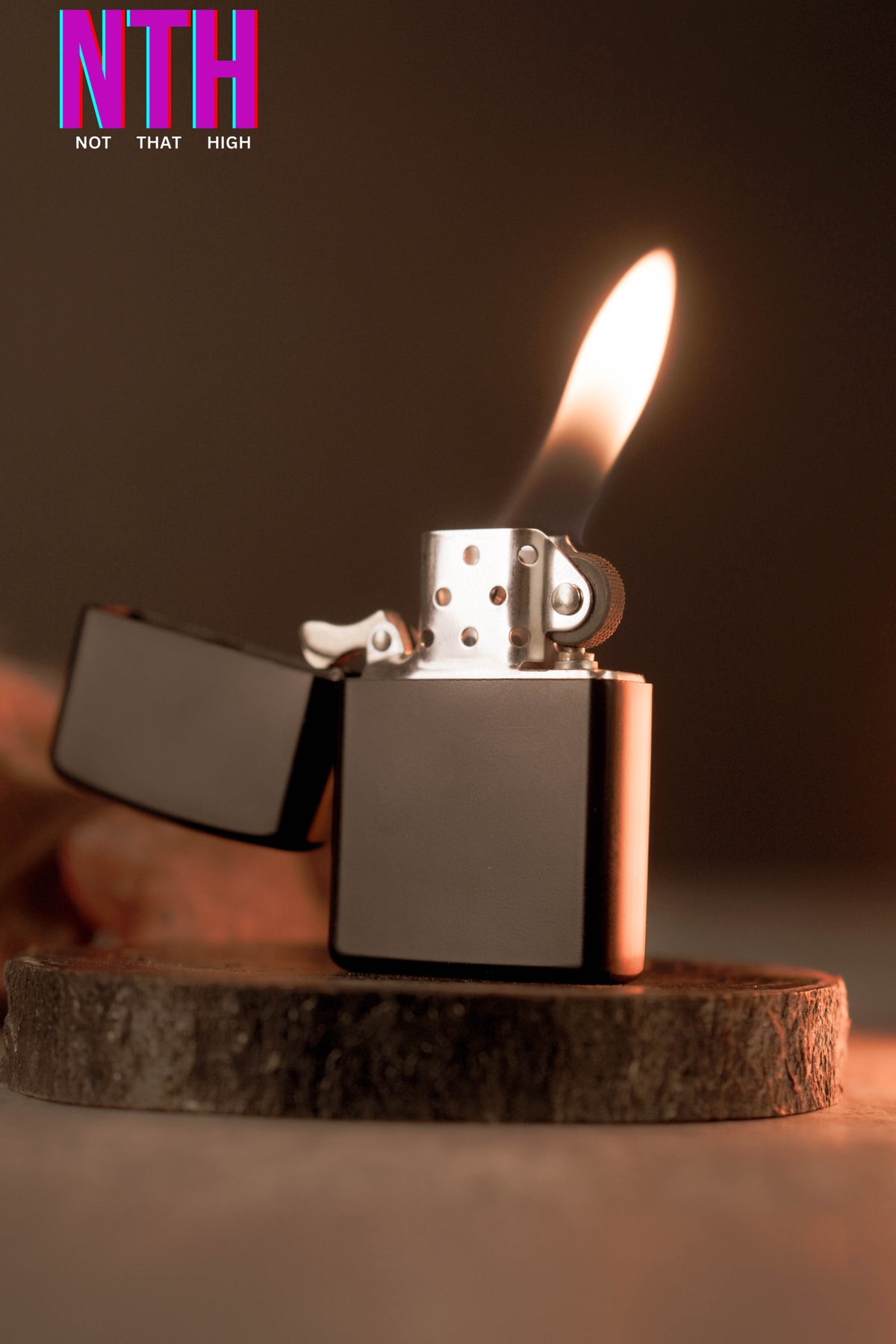 NTH Classic Black Matte Lighter
