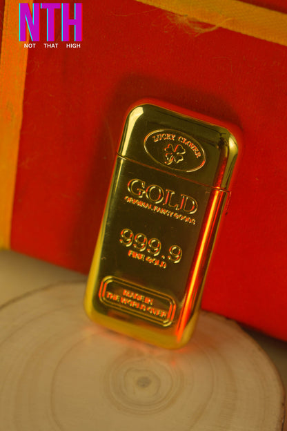 NTH Gold Bar Shaped Rechargeable USB Lighter