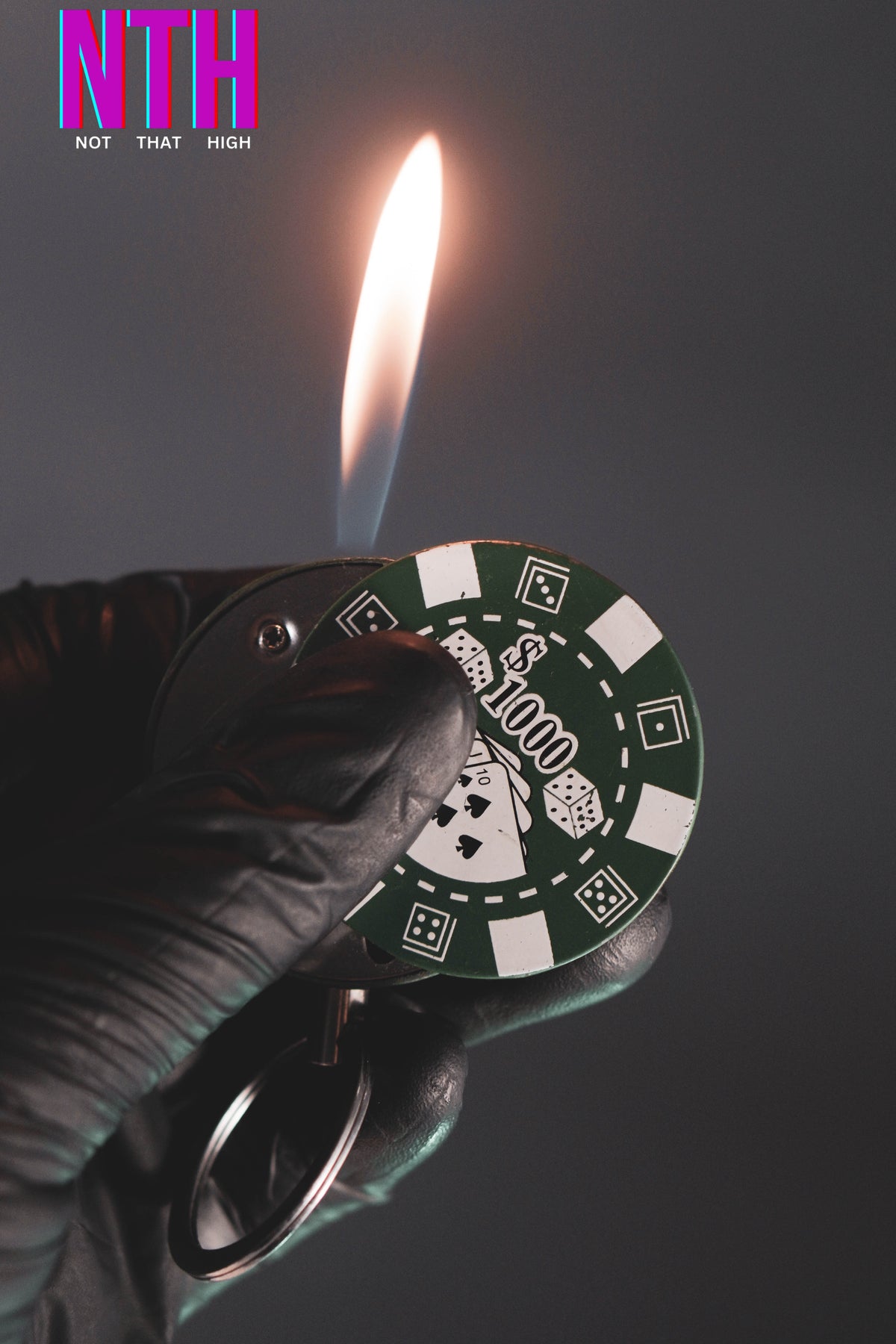 NTH Poker Chip Lighter