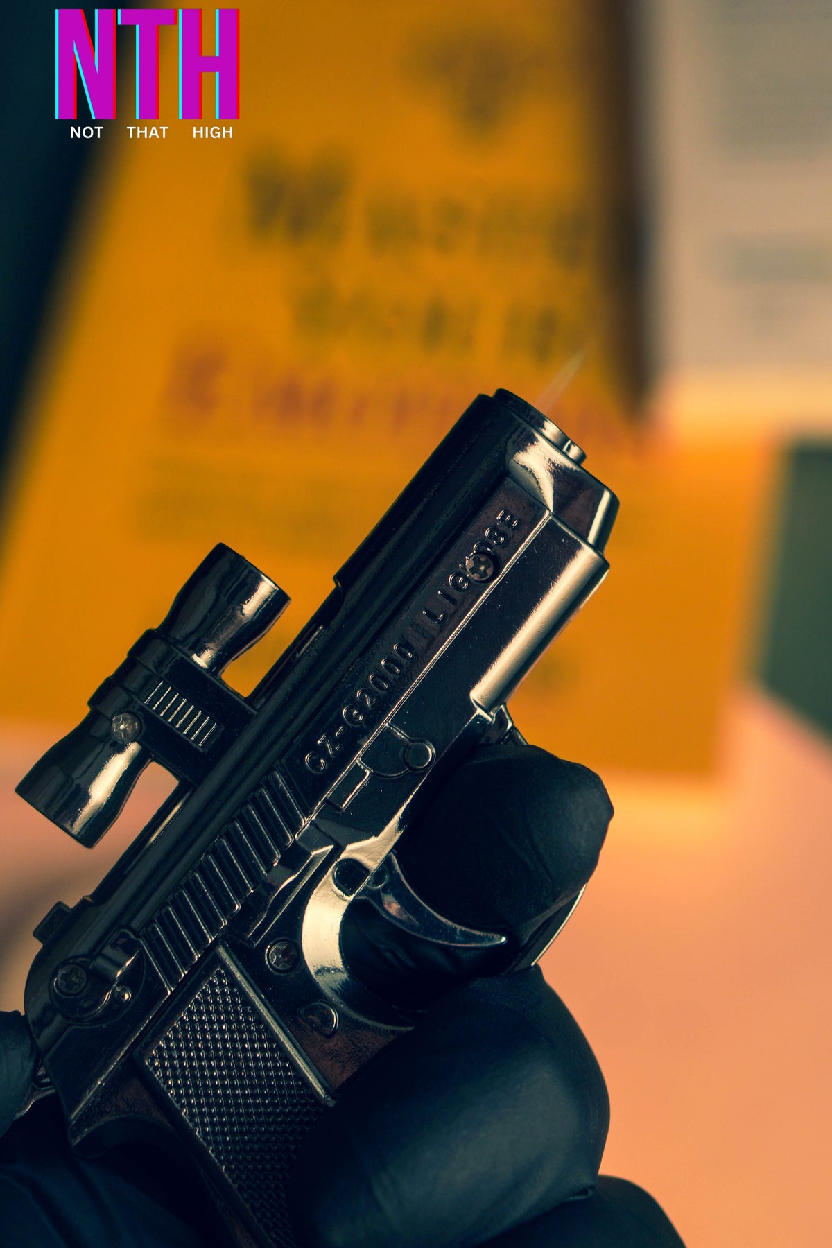 NTH Silver Gun Lighter