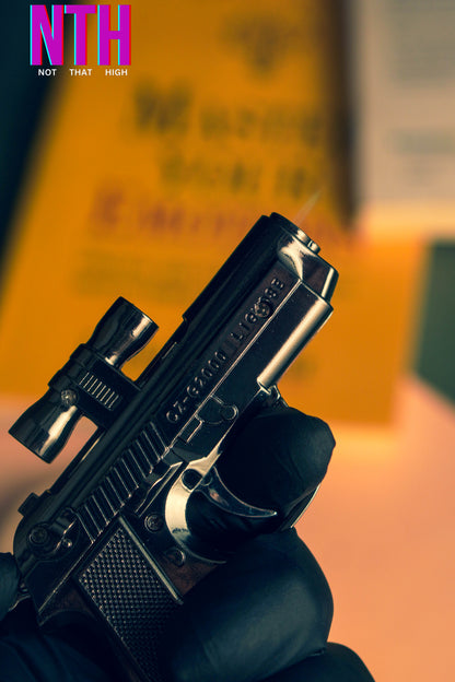NTH Silver Gun Lighter