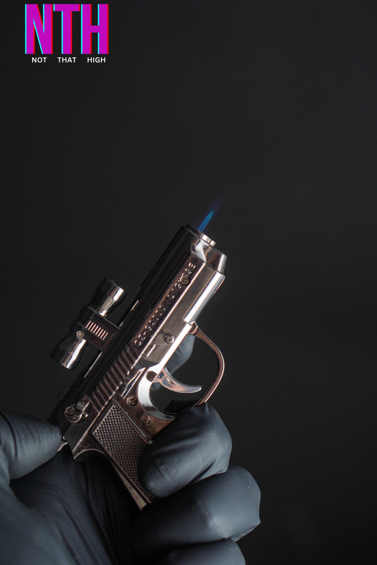 NTH Silver Gun Lighter