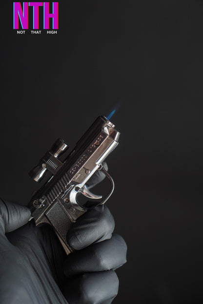 NTH Silver Gun Lighter