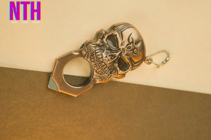 NTH Skull Shaped Butane Keychain Lighter