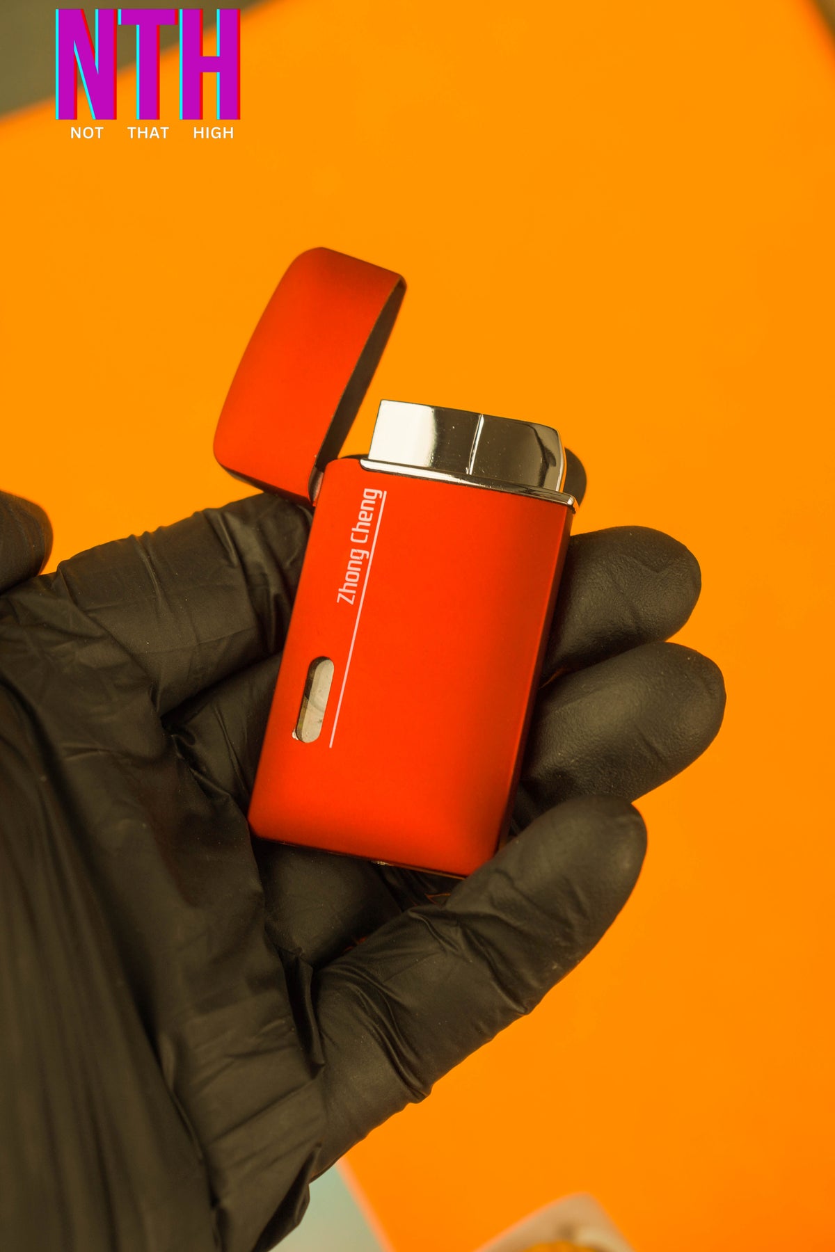 NTH Zhong Cheng Red Pocket Lighter