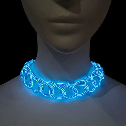 NTH LED Chokers – Light-Up Party Necklaces for Clubs, Raves, Festivals & Night Events