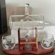 NTH Boat in a Bottle Decanter Set