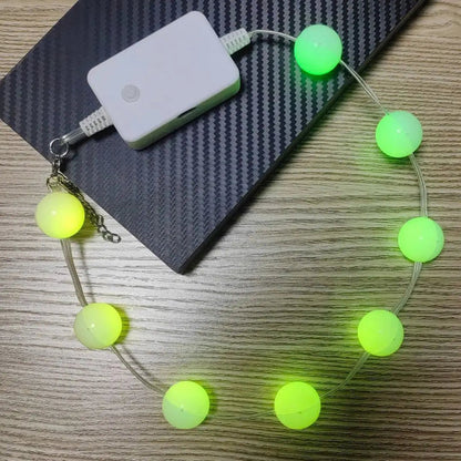 NTH LED Round Necklace – Glowing Party Necklace for Clubs, Raves, Festivals & Night Events