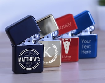 NTH Custom Lighters – Personalized Refillable Pocket Lighters for Events, Parties & Gifting