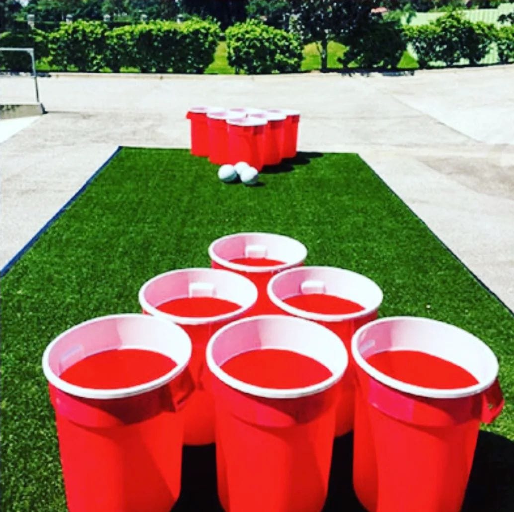 NTH Beer Pong Set (50 Glass Set) | Not That High