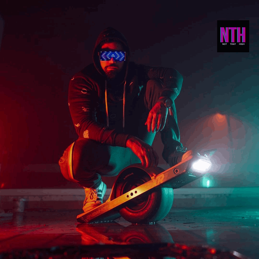 Led best sale party glasses